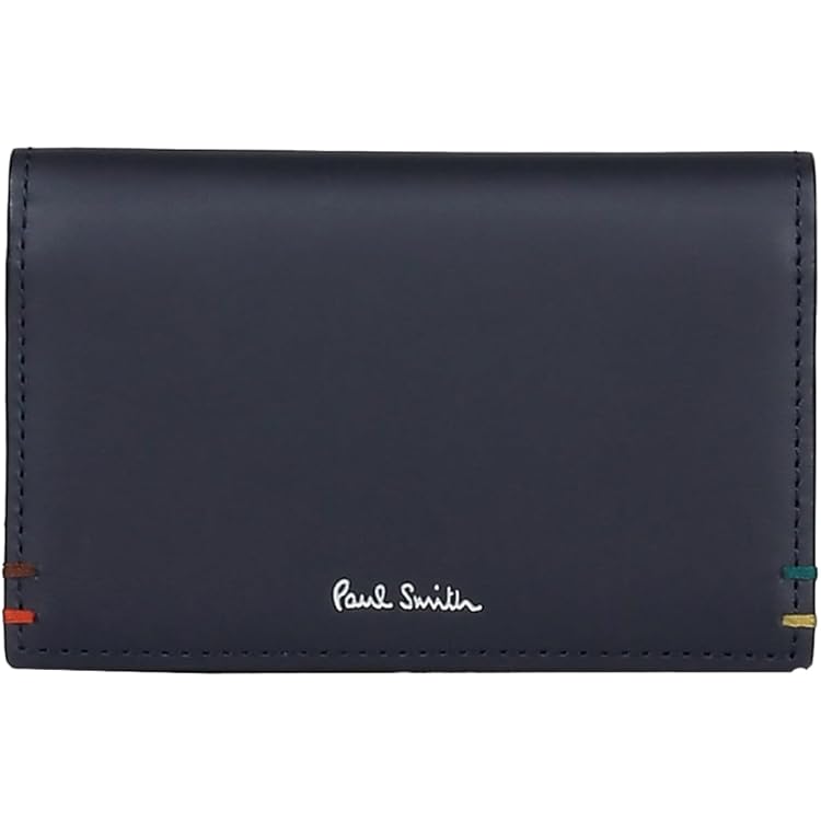 Amazon | [ポールスミス] カードケース 名刺入れ メンズ ネイビー